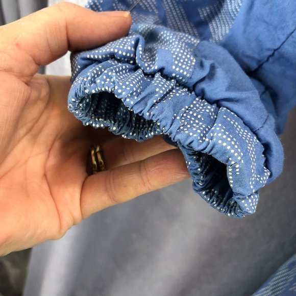 Vintage 80s Alpine Designs Snow Suit Women’s Size 12 One Piece Baby Blue Skiing - Picture 14 of 16